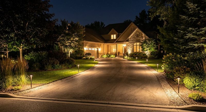 Driveway Lighting Installation in Kansas City, MO
