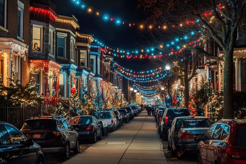 Holiday Lights Installation in Alpharetta, GA