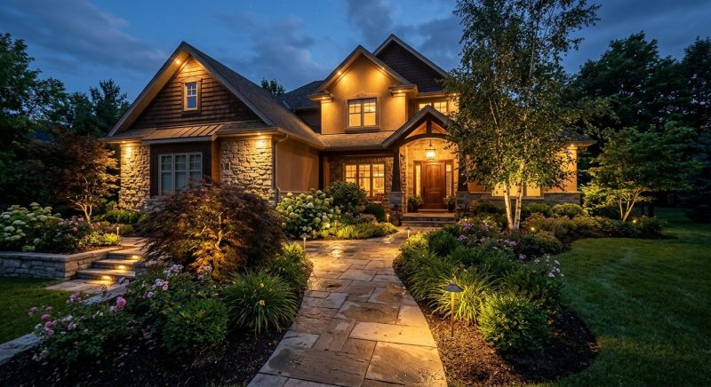Landscape Lighting Installation in Olathe, KS