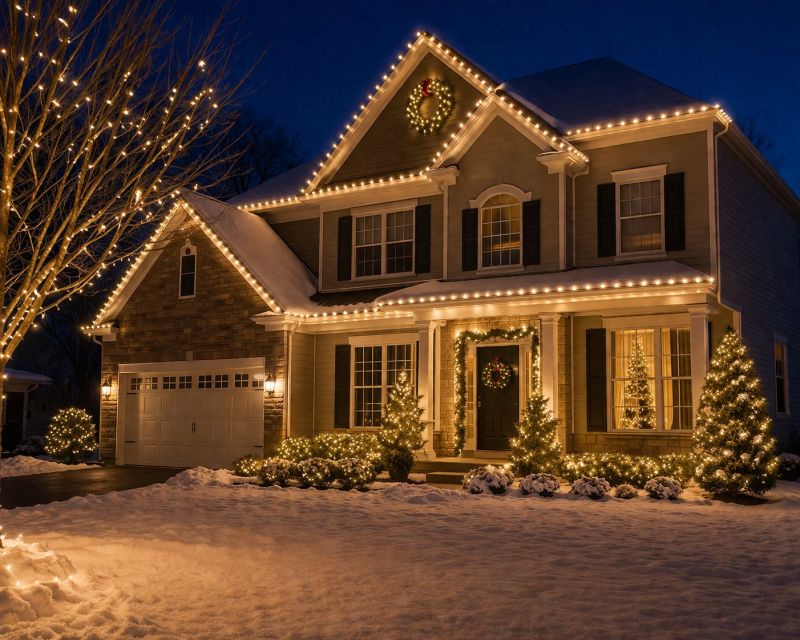 Xmas Lights Installation in Kansas City, KS