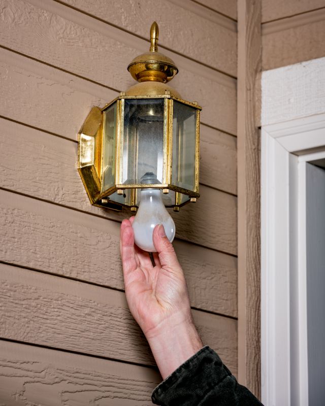 Entryway Light Replacement in Littleton, CO