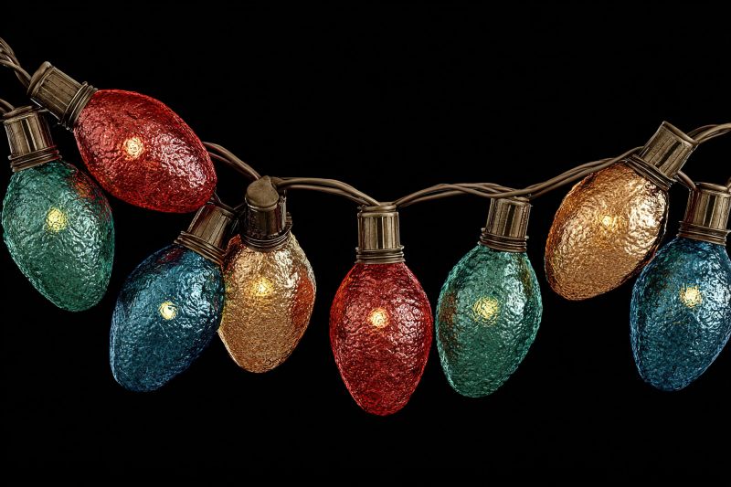 Holiday Lights Hanging in Olathe, KS