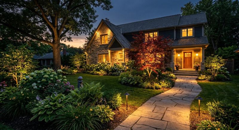 Pond Lighting Installation in Orem, UT