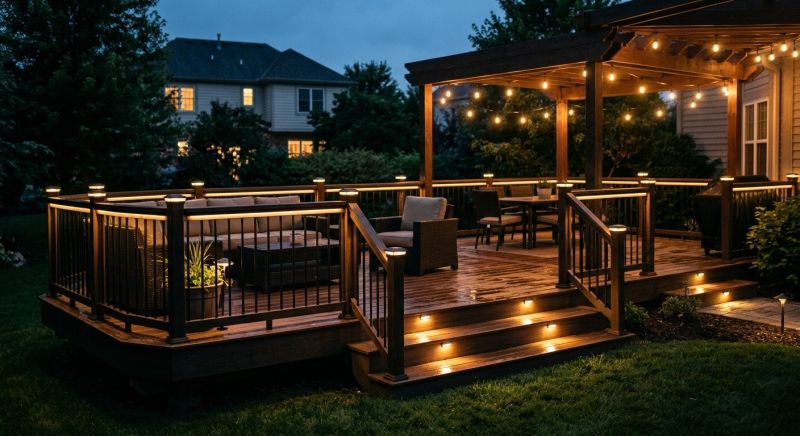 Pond Lighting Installation in Provo, UT