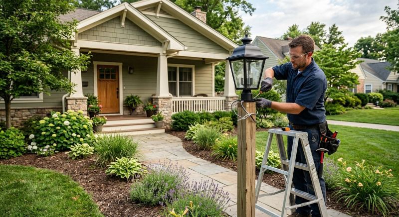 Step Lighting Installation in Kansas City, MO