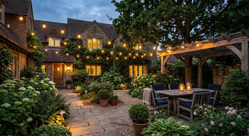 Terrace Lighting Installation in Heber City, UT