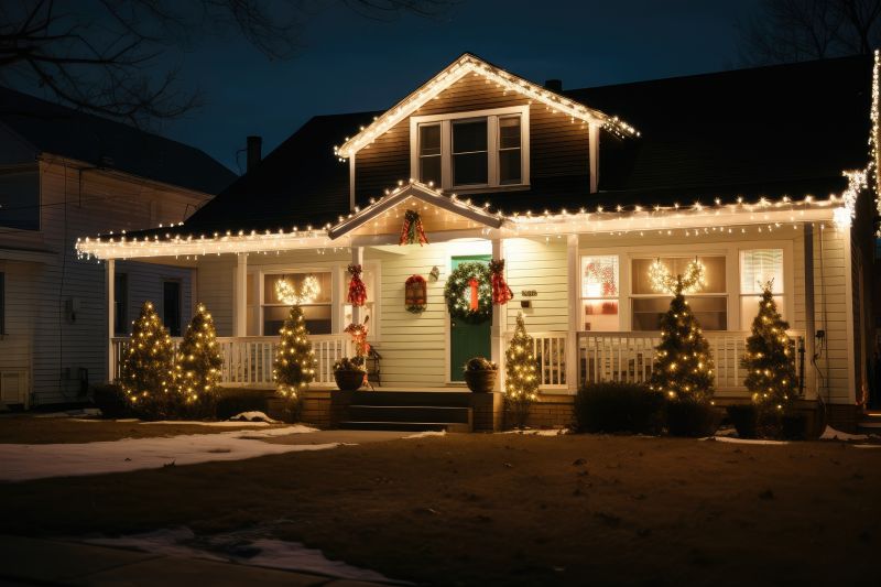 Xmas Lights Installation in Overland Park, KS